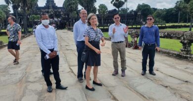 មន្រ្តីជាន់ខ្ពស់របស់អង្គការសហប្រជាជាតិទទួលបន្ទុកកិច្ចការច្បាប់បំពេញទស្សន:កិច្ចនៅក្នុងរមណីយដ្ឋានអង្គរ-Deputy Legal Counsel of the United Nations Office of Legal Affairs visited the Angkor site-25 September 2022