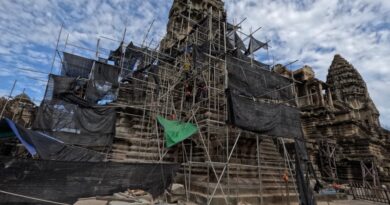 ការជួសជុល និងពង្រឹងខឿនបាកាណប៉ែកអាគ្នេយ៍ នៃប្រាសាទអង្គរវត្ត- Restoration and Consolidation of the Southeast Platform of Angkor Wat’s Bakan Tower- 25 September 2023