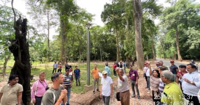 អាជ្ញាធរជាតិអប្សរា សហការជាមួយអង្គការ WSM/INSPIR Asia បន្តដាំស្មៅ និងកូនឈើនៅបរិវេណមុខប្រាសាទអង្គរវត្ត- APSARA National Authority in collaboration with WSM / INSPIR Asia to plant grass and trees in front of the Angkor Wat complex- 26 September 2023