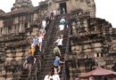 ទិដ្ឋភាពភ្ញៀវទេសចរចម្រុះជាតិសាសន៍ទស្សនាប្រាសាទអង្គរវត្ត- Tourists visiting Angkor Wat- 04 July 2024