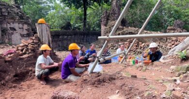 អាជ្ញាធរជាតិអប្សរា ជួសជុលប្រាសាទត្រពាំងខ្យង ដំណាក់កាលទី២ -APSARA National Authority to restore Trapeang Khchorng Temple, Phase 2 -​ 03 July 2025