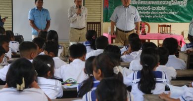 អាជ្ញាធរជាតិអប្សរា រៀបចំកម្មវិធីអប់រំបរិស្ថានដល់សិស្សានុសិស្ស នៅតាមសាលាបឋមសិក្សាចំនួន៣ ក្នុងតំបន់រមណីយដ្ឋានអង្គរ – APSARA National Authority Organizes Environmental Education Program for Students at Three Primary Schools in the Angkor Site -​ 25 November 2025